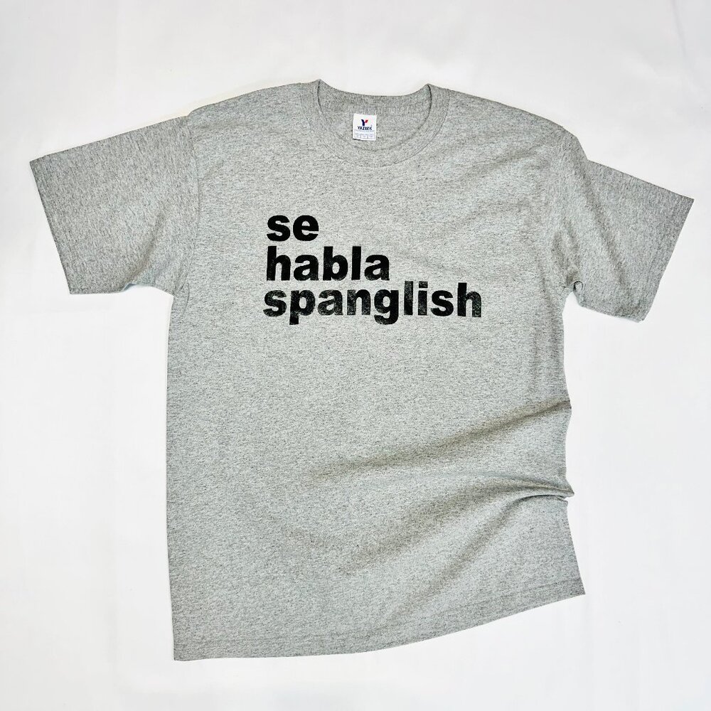 Se Habla Spanglish Men's Tee